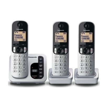 Image of Panasonic KX-TGC220ALS Triple Handset