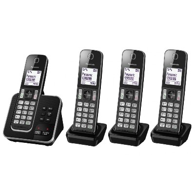 Image of Panasonic KX-TGD324ALB Digital Cordless Phone